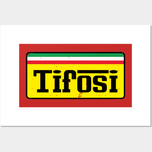 Tifosi - Italian Flag Posters and Art